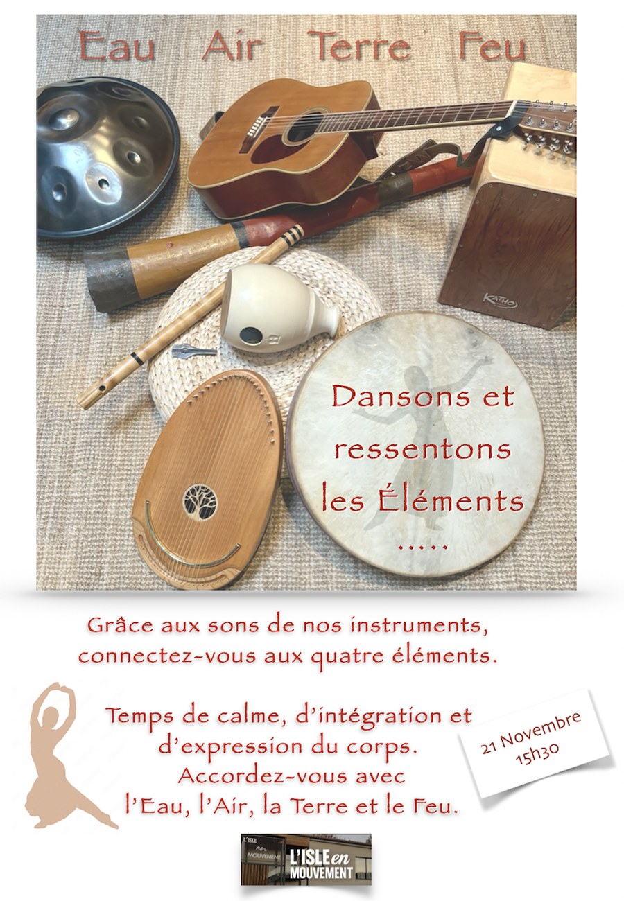 Atelier Éléments — Eau Air Terre Feu à L'Isle-Jourdain